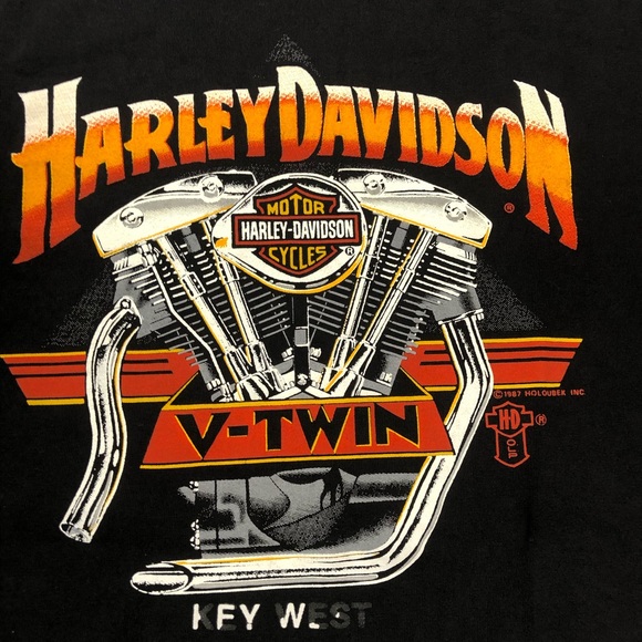 Vintage Harley-Davidson short sleeve shirt - Picture 3 of 5